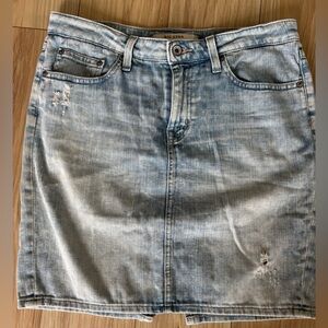 Big Star Light Blue Denim Skirt